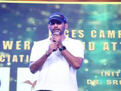 
      
      Vishal condoles loss of stunt artist Raju during film shoot
      
      