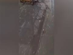 
      
      Delhi Police detain e-rickshaw driver over broken glass along...
      
      