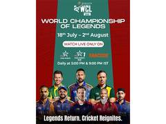 
      
      Yuvraj, Raina to light up World Championship of Legends
      
      
