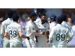 
      
      Mohammed Siraj fined for breaching ICC Code of Conduct
      
      