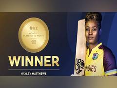 
      
      Mathews wins Women's Player of the Month for fourth time
      
      