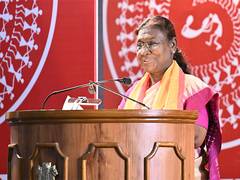 
      
      President Murmu graces convocation ceremony of AIIMS, Bhubaneswar
      
      