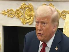 
      
      Trump vows to impose 100 per cent 