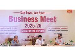 
      
      Jyotiraditya Scindia sets 20–30% growth target for India Post 
      
      