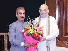 
      
      Himachal CM meets Amit Shah, seeks enhanced central aid 
      
      