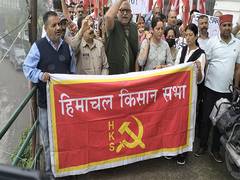 
      
      Himachal Pradesh: Locals protest at NHAI office 
      
      
