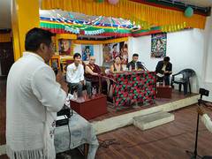 
      
      Tibetan Parliament-in-Exile members visit Dalhousie on program
      
      