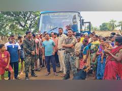 
      
      First-ever bus service launched from remote Markanar to Aheri 
      
      
