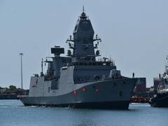 
      
      INS Nilgiri, Indian Navy's steatlh frigate docks in Chennai
      
      