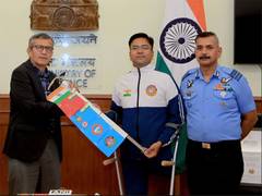 
      
      Defence Secy flags in mountaineering expeditions
      
      