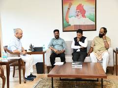 
      
      Telangana CM urges Centre to approve semiconductor projects
      
      