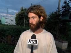 
      
      I cannot go inside: Husband of Russian woman rescued from Gokarna
      
      