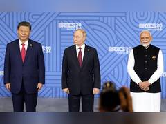 
      
      No discussions underway for Russia-India-China meeting: Sources
      
      