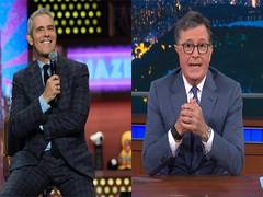 
      
      Andy Cohen reacts to Stephen Colbert’s late-night show ending
      
      