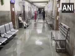 
      
      Rajasthan: Rain water enters Ajmer's Jawaharlal Nehru Hospital
      
      