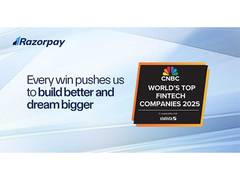 
      
      Razorpay Named Among World's Top Fintech Innovators 2025 by CNBC
      
      