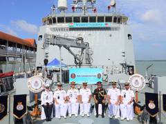 
      
      Indian Navy’s indigenously designed INS Sandhayak visits Malaysia
      
      