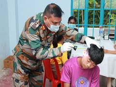 
      
      Assam Rifles organises medical camp for students 
      
      
