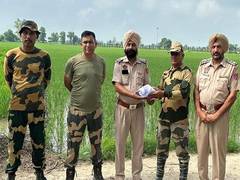 
      
      BSF recovers ammunitions, drone in Punjab's Tarn Taran
      
      