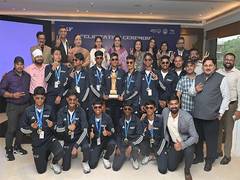 
      
      SO Bharat hosts felicitation ceremony for Indian team
      
      
