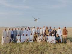 
      
      Sheikh Zayed Falcon Release Programme returned total of 2,355
      
      
