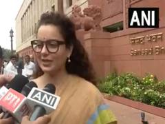 
      
      BJP MP Kangana Ranaut criticises opposition 
      
      