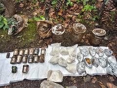 
      
      Jharkhand: Security forces recover 14 IEDs, hand grenades
      
      