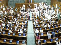 
      
      Lok Sabha adjourned till 2 pm amid sloganeering by Opposition
      
      