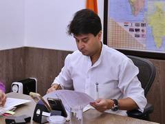 
      
      Scindia participates in meeting focused on handloom, handicrafts
      
      