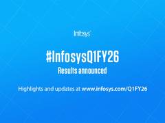 
      
      Infosys Q1 earnings: Net profits jump 9%, revenues 8%
      
      