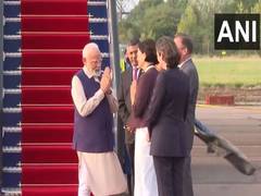 
      
      PM Modi arrives in UK
      
      