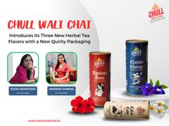 
      
      Chull Wali Chai Introduces Its Three New Herbal Tea Flavours 
      
      