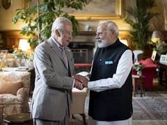 
      
      PM Modi meets King Charles III, invites him to visit India
      
      