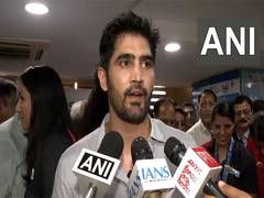 
      
      Vijender Singh hails boxers' performance in World Boxing Cup
      
      