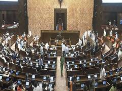 
      
      Parliament Monsoon Session: Rajya Sabha adjourned till 12 noon to
      
      