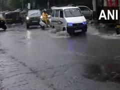 
      
      Heavy rain lashes Mumbai, triggers waterlogging
      
      
