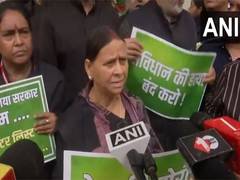 
      
      Rabri Devi leads Bihar opposition protest against SIR
      
      