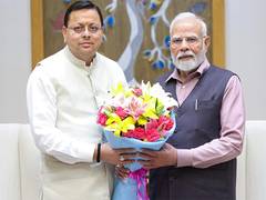 
      
      Uttarakhand CM Dhami extends wishes to PM Modi  
      
      
