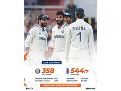 
      
      England dominate Fourth Test with 186-run lead 
      
      