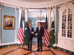 
      
      Marco Rubio meets Pakistani Deputy PM Ishaq Dar in DC
      
      