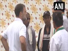 
      
      Rahul Gandhi meets Gambhira bridge collapse victims' families
      
      