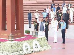 
      
      Kargil Vijay Diwas: Nation pays tribute to sacrifice of soldiers
      
      