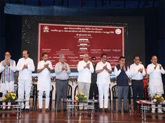 
      
      Gujarat CM unveils Rs 435.45 crore development projects in Surat 
      
      