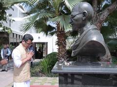 
      
      MoS Margherita pays tribute to Mahatma Gandhi in Dubai
      
      