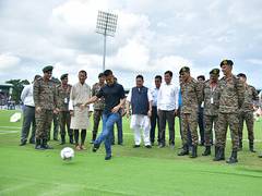 
      
      Kokrajhar witnesses a grand opening of 134th Durand Cup
      
      