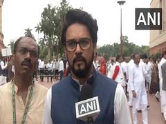 
      
      BJP MP Anurag Thakur criticises
      
      