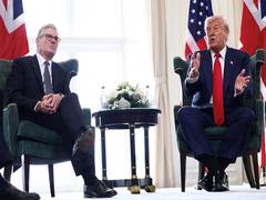 
      
      Trump reduces 50-day ceasefire deadline given to Putin 
      
      