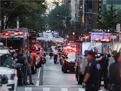 
      
      US:Gunman dead after shooting police officer, two civilians in NY
      
      