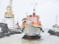 
      
       Fifth Coast Guard Patrol Vessel Launched
      
      
