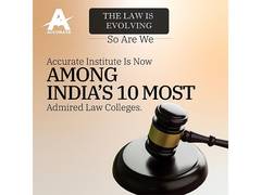 
      
      Accurate College of Law Recognised Among India's
      
      